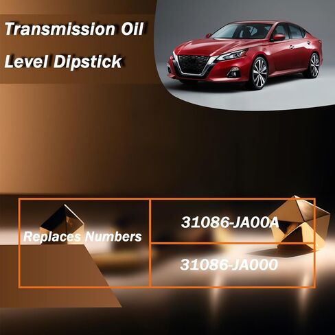 CVT Transmission Dipstick Oil Level Dipstick Compatible with Nissan Altima 2007-2018 Rogue 2.0 2017-2019 Rogue 2.5 2015-2023 Rogue Sport 2017-2022 Sentra 2017-2019 Replace 31086-JA00A, 31086-JA000 in Saudi Arabia
