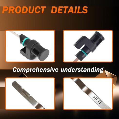 CVT Transmission Dipstick Oil Level Dipstick Compatible with Nissan Altima 2007-2018 Rogue 2.0 2017-2019 Rogue 2.5 2015-2023 Rogue Sport 2017-2022 Sentra 2017-2019 Replace 31086-JA00A, 31086-JA000 in Saudi Arabia