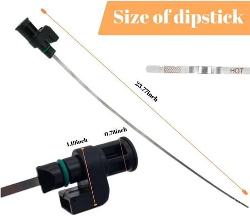 CVT Transmission Dipstick Oil Level Dipstick Compatible with Nissan Altima 2007-2018 Rogue 2.0 2017-2019 Rogue 2.5 2015-2023 Rogue Sport 2017-2022 Sentra 2017-2019 Replace 31086-JA00A, 31086-JA000 in Saudi Arabia