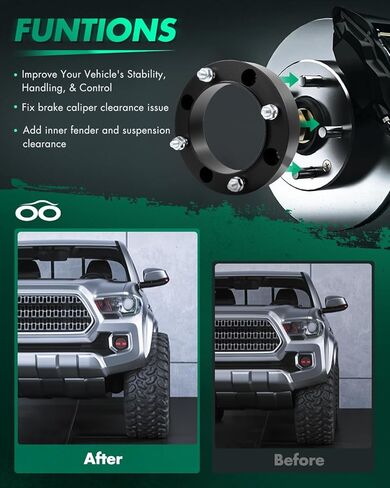 SCITOO 4 قطع 4x156 فواصل عجلات 1.5 بوصة تتحمل 131 مم ترصيع 3/8"-24 4 فواصل عجلة العروة تناسب Polaris Magnum 325 2x4 Magnum 325 4x4 Magnum 500 2x4 Magnum 500 4X4 Predator 500 Ranger RZR 570 in Saudi Arabia