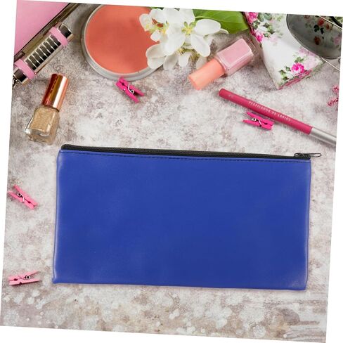 2Pcs Zippered Money Bag Portable Travel Pouch for Cash Cosmetics Toiletries Durable Multifunctional Storage in Saudi Arabia