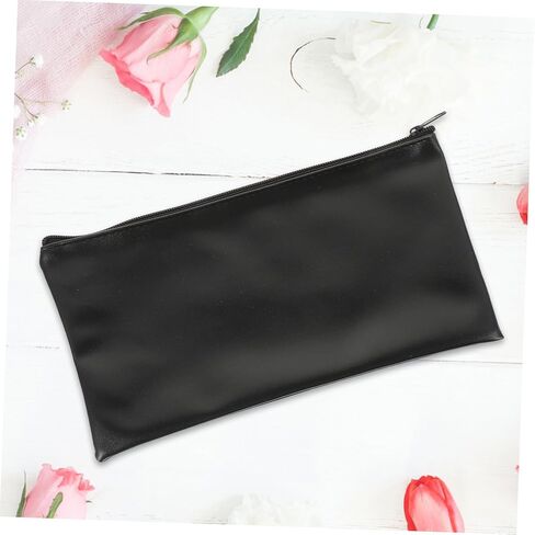 2Pcs Zippered Money Bag Portable Travel Pouch for Cash Cosmetics Toiletries Durable Multifunctional Storage in Saudi Arabia
