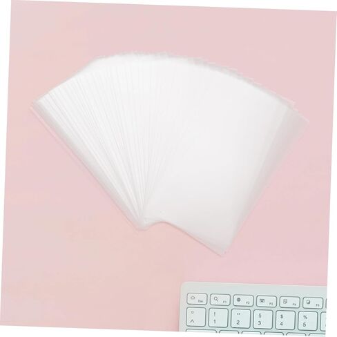 Tofficu 500Pcs Clear Money Protector Sleeves for Currency Holder Pouch with Capacity for Banknote Collection Modern Design for Easy Viewing and Organization in Saudi Arabia