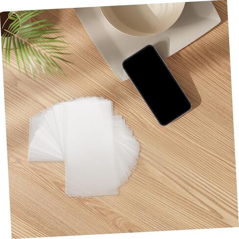 Tofficu 500Pcs Clear Money Protector Sleeves for Currency Holder Pouch with Capacity for Banknote Collection Modern Design for Easy Viewing and Organization in Saudi Arabia