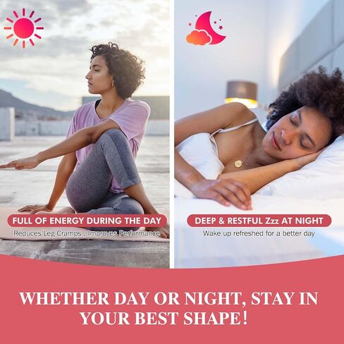 Magnesium Potassium Supplement Gummies - New Formula Calm Magnesium Glycinate 500mg & Potassium Citrate 200mg Plus Omega 3, B6, D3, K2 & Calcium for Sleep, Leg Cramps & Muscle - 120 Strawberry Gummies in Kuwait