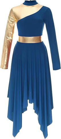 فستان رقص الحمد للسيدات، ملابس العبادة، فستان رقص الكنيسة الليتورجية، زي موحد in Kuwait