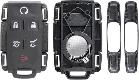 2 Pack 6 buttons Remote Control Car Key Fob 2016-2019 Fit for Chevrolet Suburban 3500 HD 6.0L M3N32337100 in Saudi Arabia