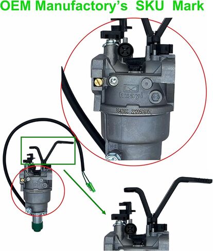 YAMAKATO Carburetor 799773 for Briggs and Stratton 2100 Series 420cc Generators in Saudi Arabia