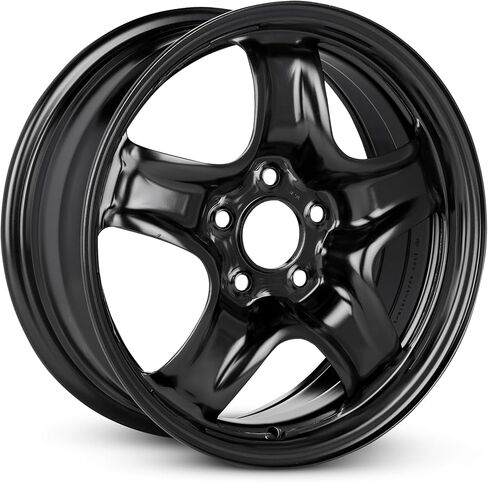 For 2007-2008 Pontiac G5 16 Inch Painted Black Rim - OE Direct Replacement - Road Ready Car Wheel in Saudi Arabia
