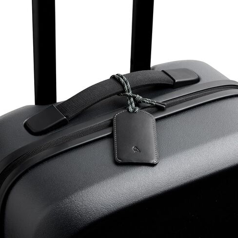 علامة الأمتعة Bellroy (علامة الأمتعة الجلدية مع بطاقة إدخال قابلة للتخصيص وبنية متينة) - أسود in Saudi Arabia