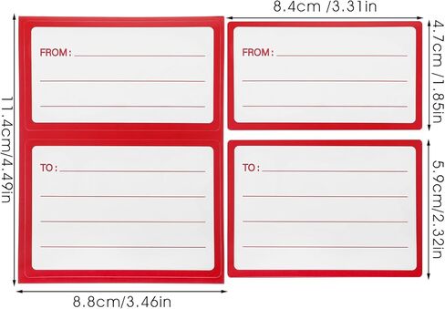 60 Sheets to from Return Address Mailing Labels, Blank Mail Shipping Label, Postage Guaranteed Stickers, Self Adhesive Handwriting Tags for Package Home Office School in Saudi Arabia
