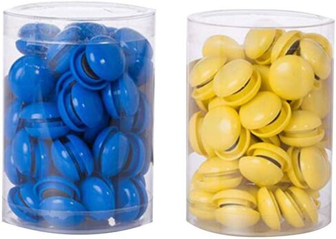 80 Pack Round Plastic Covered Magnetic Buttons,20 mm Notice Board Planning Magnets for Home Schools Offices in Saudi Arabia