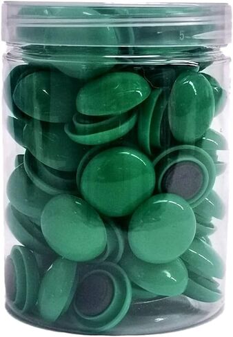 80 Pack Round Plastic Covered Magnetic Buttons,20 mm Notice Board Planning Magnets for Home Schools Offices in Saudi Arabia