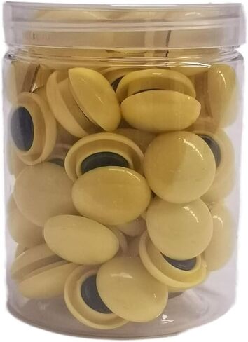 80 Pack Round Plastic Covered Magnetic Buttons,20 mm Notice Board Planning Magnets for Home Schools Offices in Saudi Arabia