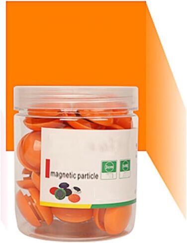 80 Pack Round Plastic Covered Magnetic Buttons,20 mm Notice Board Planning Magnets for Home Schools Offices in Saudi Arabia