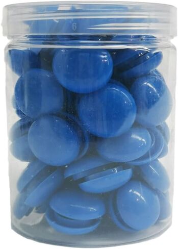 80 Pack Round Plastic Covered Magnetic Buttons,20 mm Notice Board Planning Magnets for Home Schools Offices in Saudi Arabia