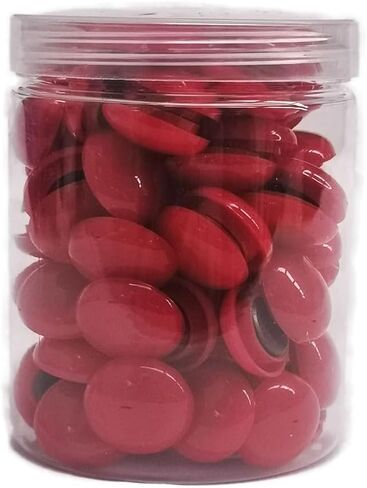 80 Pack Round Plastic Covered Magnetic Buttons,20 mm Notice Board Planning Magnets for Home Schools Offices in Saudi Arabia