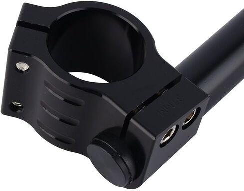 Separate Handle Bar, 1Pair Universal 41mm Motorcycle CNC Separate Handle Bar Adjustable Clip on Handlebar for 41mm Forks in Kuwait