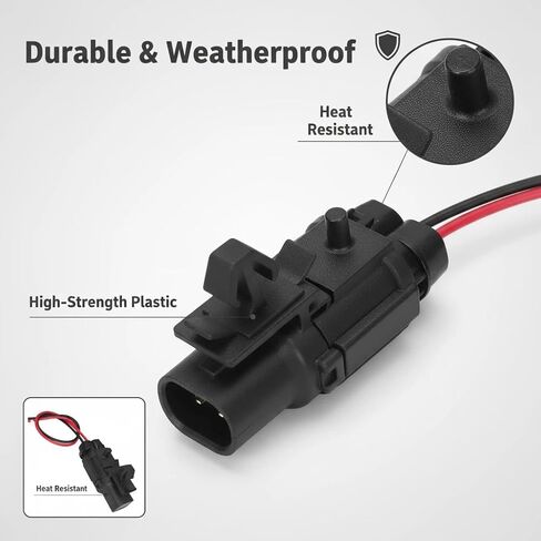 مستشعر درجة حرارة الهواء المحيط مع حزام سلكي مناسب لنيسان ألتيما ماكسيما مورانو روج باثفايندر إنفينيتي QX50 Q50 QX60 استبدال 27722-3VA0A مستشعر درجة حرارة البيئة الخارجية in Kuwait