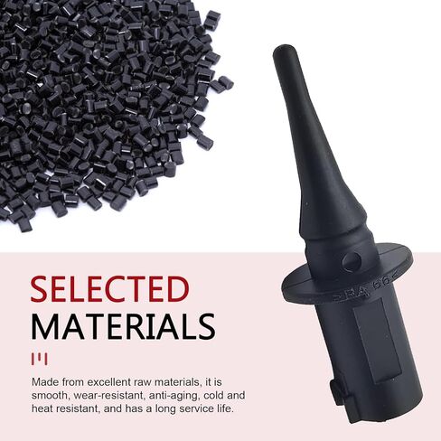 2 PCS Car Outdoor Temperature Sensor, Outer Ambient Air Temperature Sensor and Plug Kit, Replacement OEM# 0075421318 0005428418 5S11829, Compatible with Select Benz Models (Black) in Saudi Arabia
