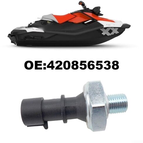 مستشعر ضغط الزيت لليخوت لنماذج Sea-Doo Jet Ski 420856538 420856530 420256914 للدراجات النارية واليخوت البحرية Eng in Kuwait