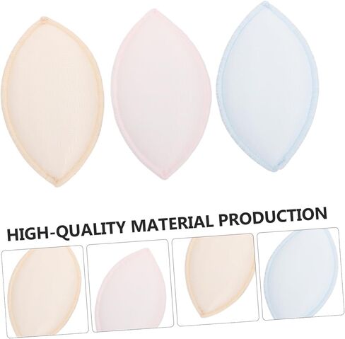 5pairs Push Up Pads Sponge Inserts Cushion for Women Non-slip Liner for Bikinis and Swimsuits Random Colors in Saudi Arabia