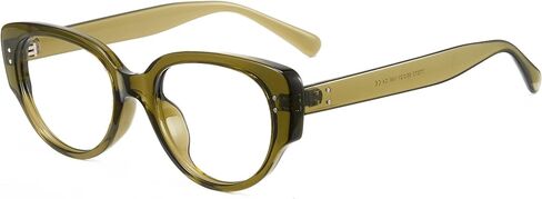 Cyxus Nerd Glasses for Women Men Non Prescription Eyewear Frames Fashion Eyeglasses Clear Lens for any Occasion 8232 in Saudi Arabia