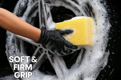 2-Pack Car Wash Sponges - Large Sponges, Extra Thick for All-Purpose Cleaning, Non-Scratch, Ideal for Vehicle Washing, Equipment Cleaning, Boat Cleaning, Rectangle in Saudi Arabia