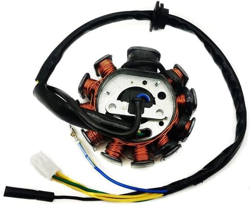 11 القطب/ملفات مغناطيسي الجزء الثابت لاستبدال GY6 125cc 150cc المحرك الصيني دراجات نارية ATV رباعية 4 ويلر الذهاب كارت in Kuwait