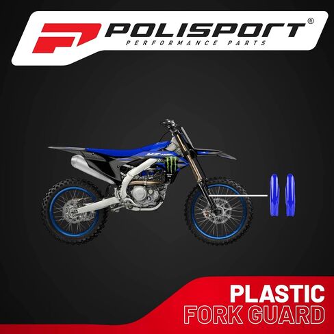 واقيات شوكة Polisport لـ Yamaha YZ450F (2010-2022)، YZ250F (2010-2023)، YZ125/250 (2015-2024) أزرق - بديل متين للطرق الوعرة in Kuwait