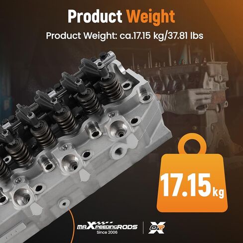 رأس اسطوانة مجمعة من الألومنيوم لمحرك الديزل maxpeedingrods 4D56/T لسيارة Mitsubishi Pajero L200 1988-1995، بديل لـ 22100-42U00 in Kuwait