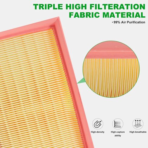 Comb Engine Cabin Air Filter for Infiniti Qx60 3.5L V6 2025 2024 2023 2022 in Saudi Arabia