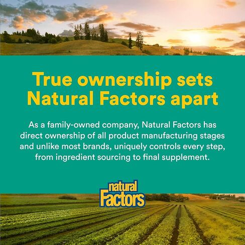 Natural Factors, حمض آر-ليبويك، دعم مضاد للأكسدة، 60 كبسولة in Saudi Arabia