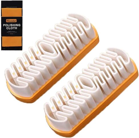 3PCS Suede Brush and Eraser Set,Soft Rubber Bristle Shoe Brush,Suede Shoes Cleaner with Microfiber Shoe Cloth,Suede Cleaning Kit with Soft Brush&Stain Eraser for Shoes, Bags, Jacket, Purse, Sofa in Saudi Arabia