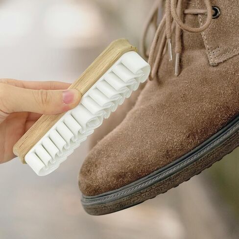 2Pcs Suede Shoe Brush，Reusable Suede Eraser Suede Shoe Brush for Shoe Care Tool in Saudi Arabia