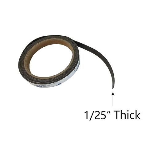 1/2 Inch Width Strong Neodymium Flexible Magnet Strip, Magnetic Rubber Tape W/3M Self-Adhesive (120 Inches),Magnetic Tape Strips Roll with 3M Adhesive Backing, Flexible Sticky Magnet Tape in Saudi Arabia