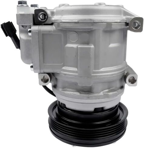 AC Compressor With Clutch AP01 Compatible With Doosan DL200 Wheel Loader Excavator Model 2208-6013B in Saudi Arabia