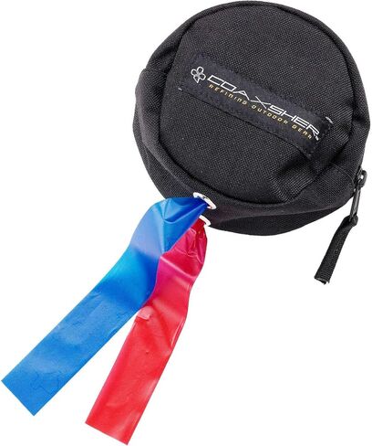 موزع شريط الأعلام المزدوج من Coaxsher - حامل شريط أعلام مزدوج شديد التحمل مع ملحق للخصر والكتف، حلقات نحاسية لسهولة السحب والتمزق - ملحق وضع العلامات الميدانية in Kuwait