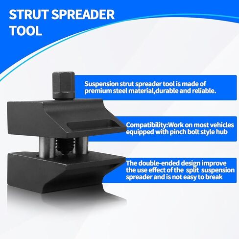 Universal Suspension Strut Spreader Tool, Split-Type Steering Knuckle Hub Expansion Tool for Strut Removal, Compatible with VW Audi BMW Ford Peugeot Citroën in Saudi Arabia