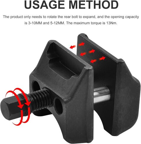 Universal Suspension Strut Spreader Tool, Split-Type Steering Knuckle Hub Expansion Tool for Strut Removal, Compatible with VW Audi BMW Ford Peugeot Citroën in Saudi Arabia