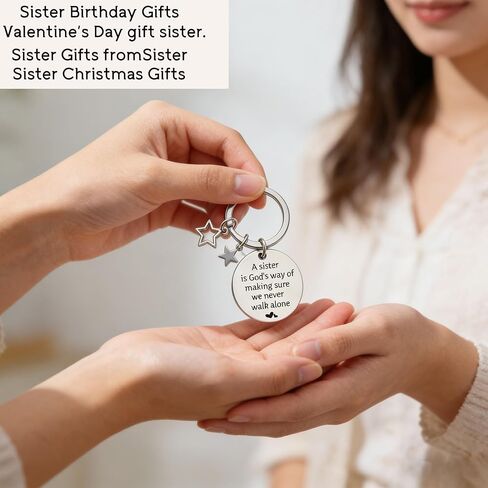 هدايا عيد ميلاد الأخت من الأخوات، عيد الأم، عيد الميلاد، هدايا للأخوات الأخت هي طريقة الله للتأكد من أننا لا نسير وحدنا أبدًا in Kuwait