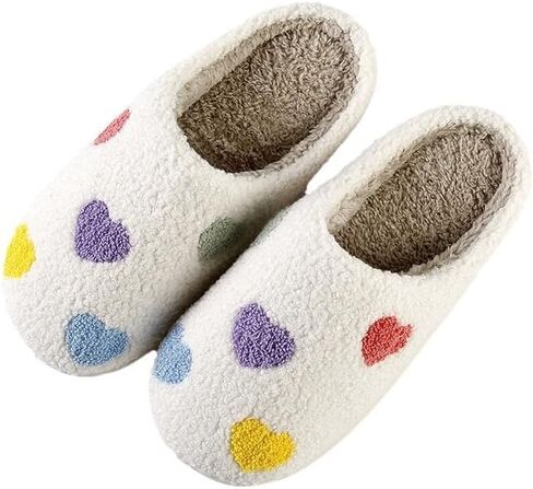 Zia Colorful Heart Slippers in Saudi Arabia