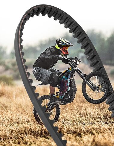 KEMIMOTO Surron Drive Belt – Upgraded HNBR Material for High-Torque Off-Road Trails, Compatible with Surron Light Bee & Segway X160/X260 Talaria XXX Primary Belt 560-8M in Saudi Arabia