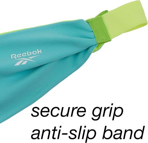 Reebok 3pk Wide Knotted Headwrap – Secure, Lightweight, Damage-Free Hold | Quality Gym Hair Accessories for Active Comfort in Saudi Arabia
