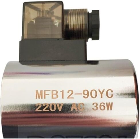1 قطعة صمام الملف اللولبي الهيدروليكي لفائف MFB12-90YC 220 فولت MFZ12-90YC 24 فولت ثقب داخلي 31.5 مللي متر طول 75 مللي متر (DC24V) in Saudi Arabia