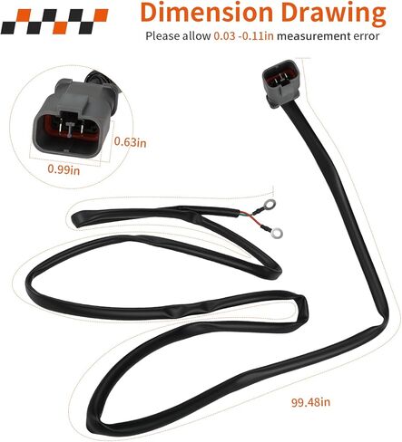 Battery Charge Wire For Honda Outboard BF BFP 8 10 9.9 15 20 LH XH SH 31575-ZW9-000 in Saudi Arabia