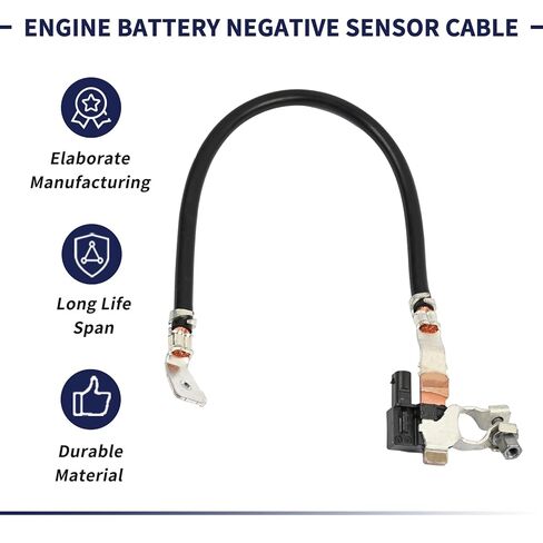 Engine Battery Negative Sensor Cable Assembly Replace 37180-D5500 37180D5500 Compatible with Kia Optima 2019 2020 L4 in Kuwait