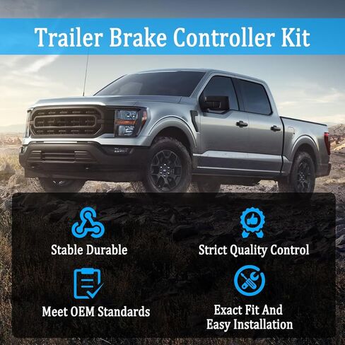 Definity New Trailer Brake Controller Kit Compatible with 2021-2023 Ford F-150, ML3Z-19H332-AB | Plug-and-Play in Kuwait