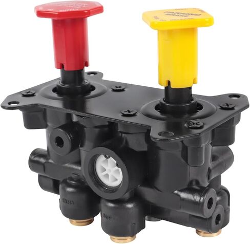 800257 MV-3 Dash Air Brake Control Valve with 3/8 Push to Connect Port Compatible with Bendix 109935, Freightner BW800257, Haldex 5002691, Volvo 85106365 For Trailers and Trucks in Saudi Arabia
