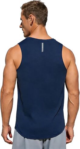 Little Beauty 5 Pack Mens Tank Tops UPF 50+ Sleeveless Muscle Shirts Lightweight Active Workout Gym Tops in Saudi Arabia